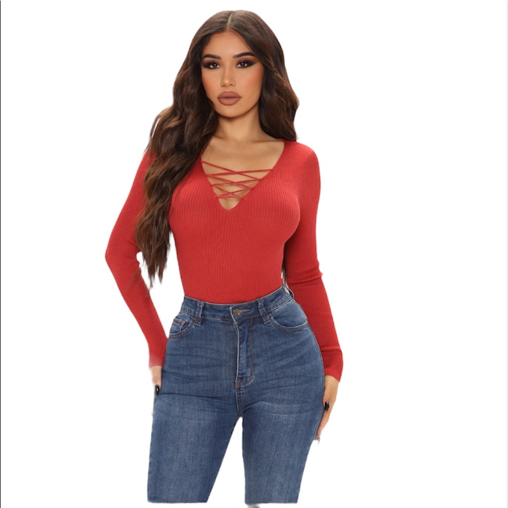 Fashion nova sweater top